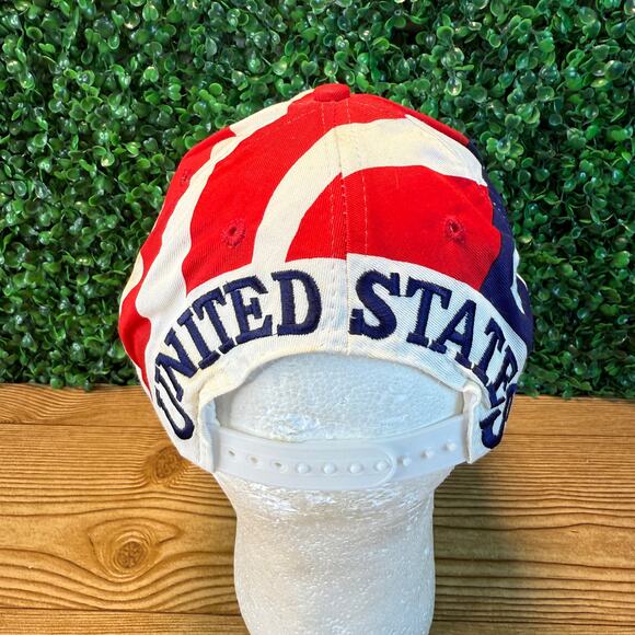 Vintage 1994 Gallery Furniture United States Olympic Hat Cap US Map One Size - Picture 3 of 8